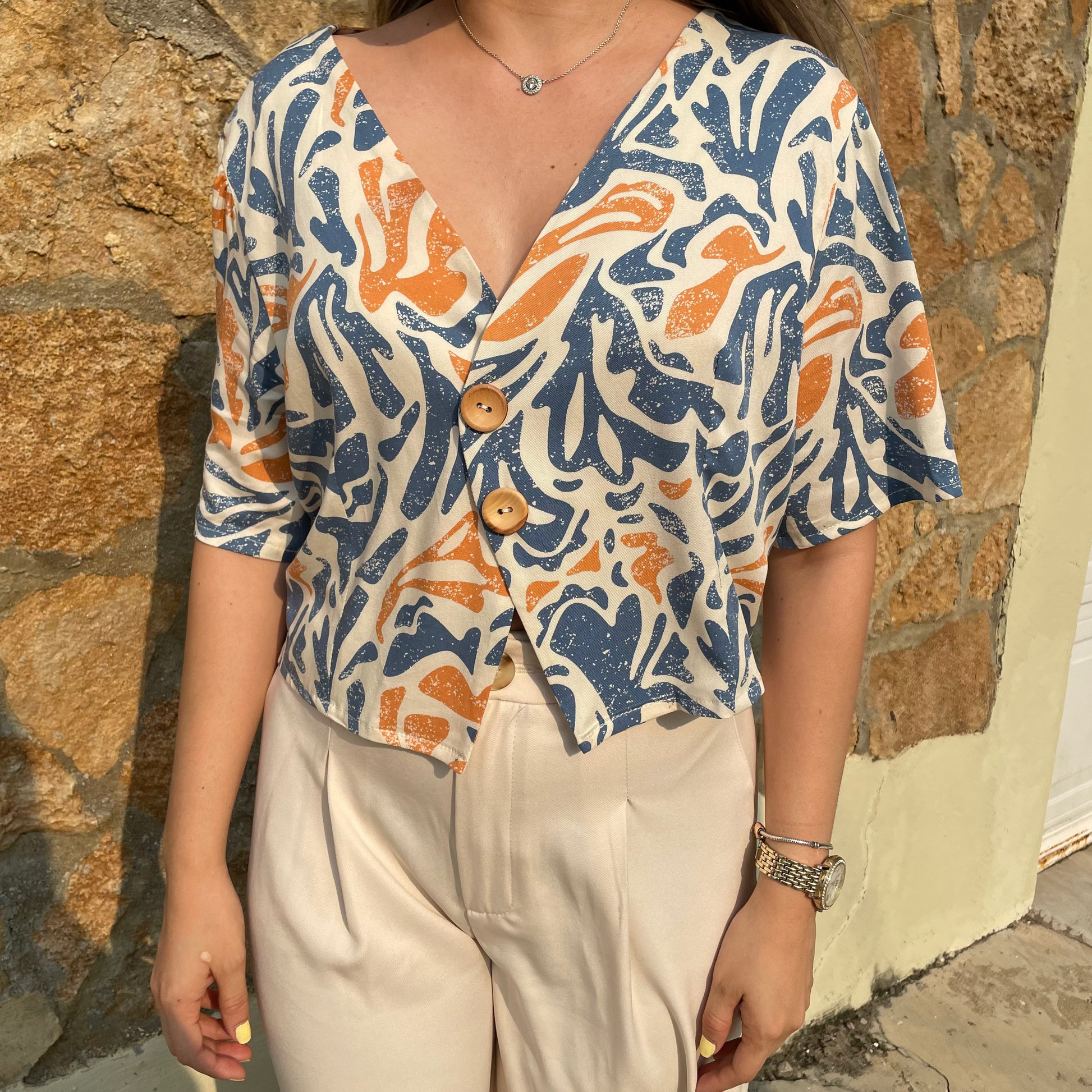 Blusa Mikonos