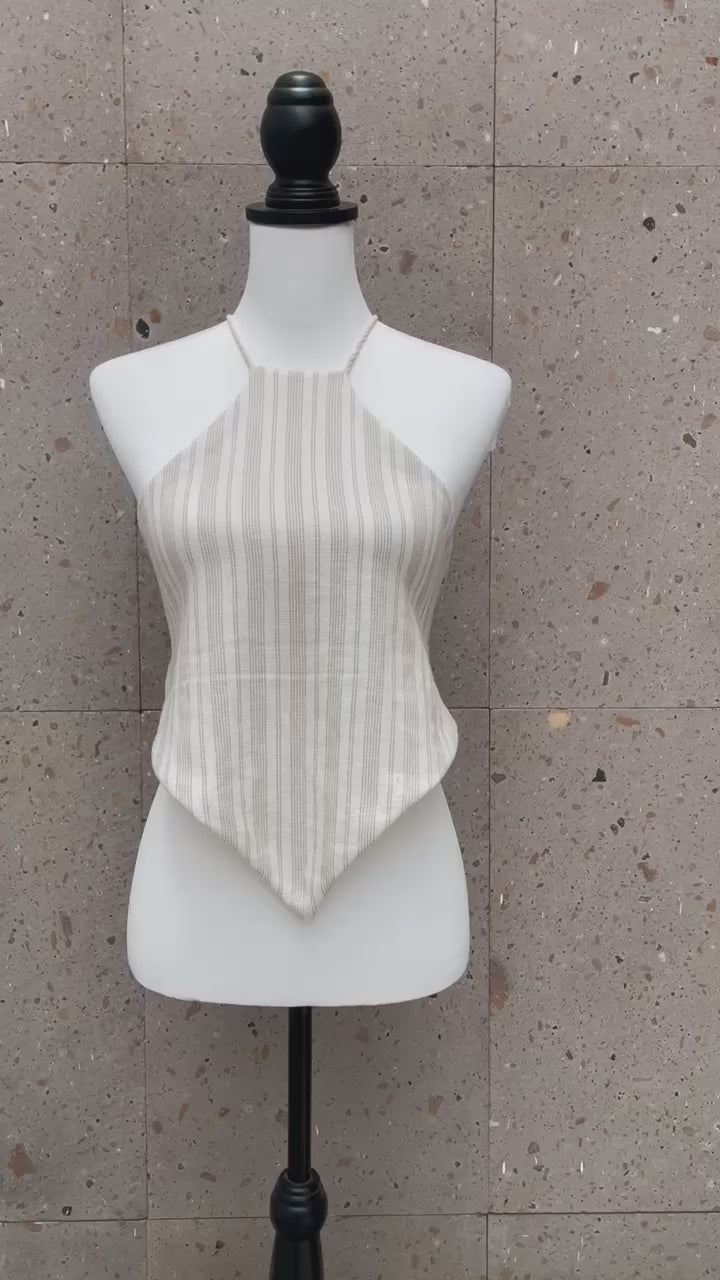 Blusa Milos a Rayas Verticales